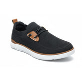 Z 804-Men’s Casual Lace-Up Sneakers – Breathable – Black
