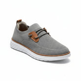 Z 804-Men’s Casual Lace-Up Sneakers – Breathable – Gray