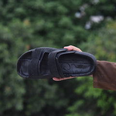 Z 20 - Men’s Dual Strap Comfort Slides - Black