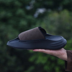 Z 111- Men’s Adjustable Comfort Slides – Matte Brown