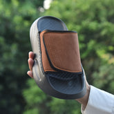 Z 111- Men’s Adjustable Comfort Slides – Matte Tan