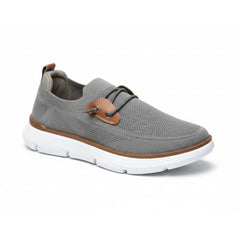 Z 804-Men’s Casual Lace-Up Sneakers – Breathable – Gray