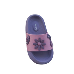 K 010- Kids Fun Cartoon Slides – Pink & Purple