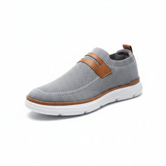 Z 802-Men’s Slip-On Loafer Sneakers – Breathable & Stylish- Gray