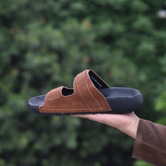 Z 20 - Men’s Dual Strap Comfort Slides - Tan