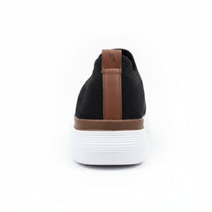 Z 802-Men’s Slip-On Loafer Sneakers – Breathable & Stylish- Black