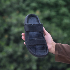 Z 20 - Men’s Dual Strap Comfort Slides - Black