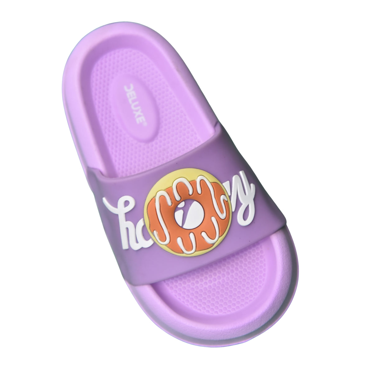 K 30 - Kids' Donut Delight Slides – Purple | Happy Day Edition