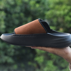 Z 111- Men’s Adjustable Comfort Slides – Matte Tan