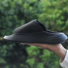 Z 111- Men’s Adjustable Comfort Slides – Matte Black