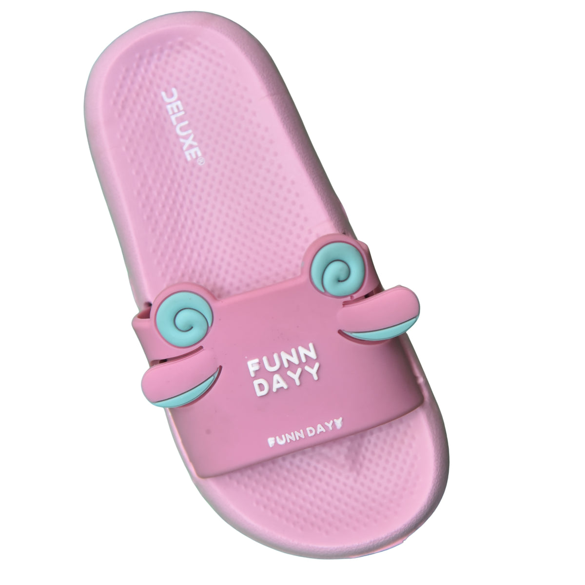 K 40 - FUNN DAYY Cartoon Slides – Kids Slippers (Pink)