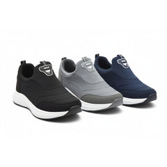 Z -150- Men’s Slip-On Sneakers – Lightweight Casual Walking & Running Shoes- Gray
